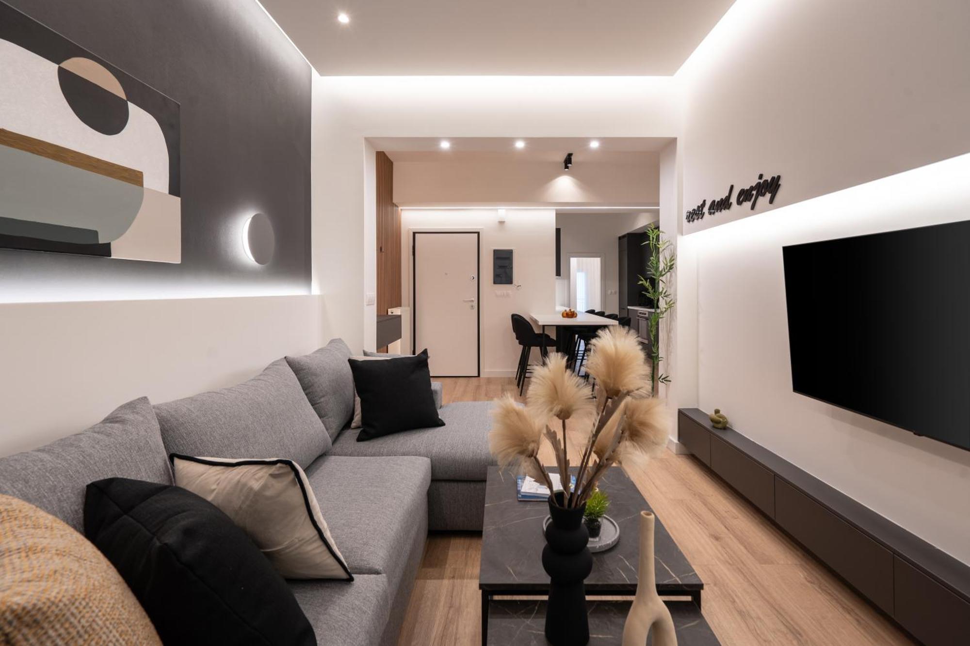 Exclusive And Deluxe Apartment In Athens City Bagian luar foto